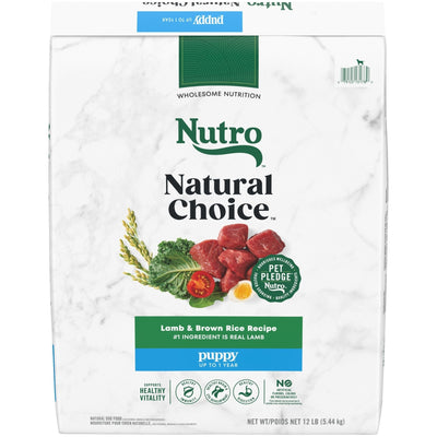 Nutro Products Natural Choice Dry Puppy Food Lamb & Brown Rice 1ea/12 lb