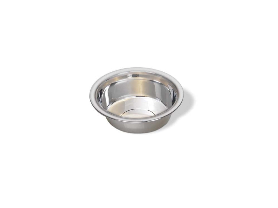 Van Ness Plastics Lightweight Stainless Steel Dish, Silver Large