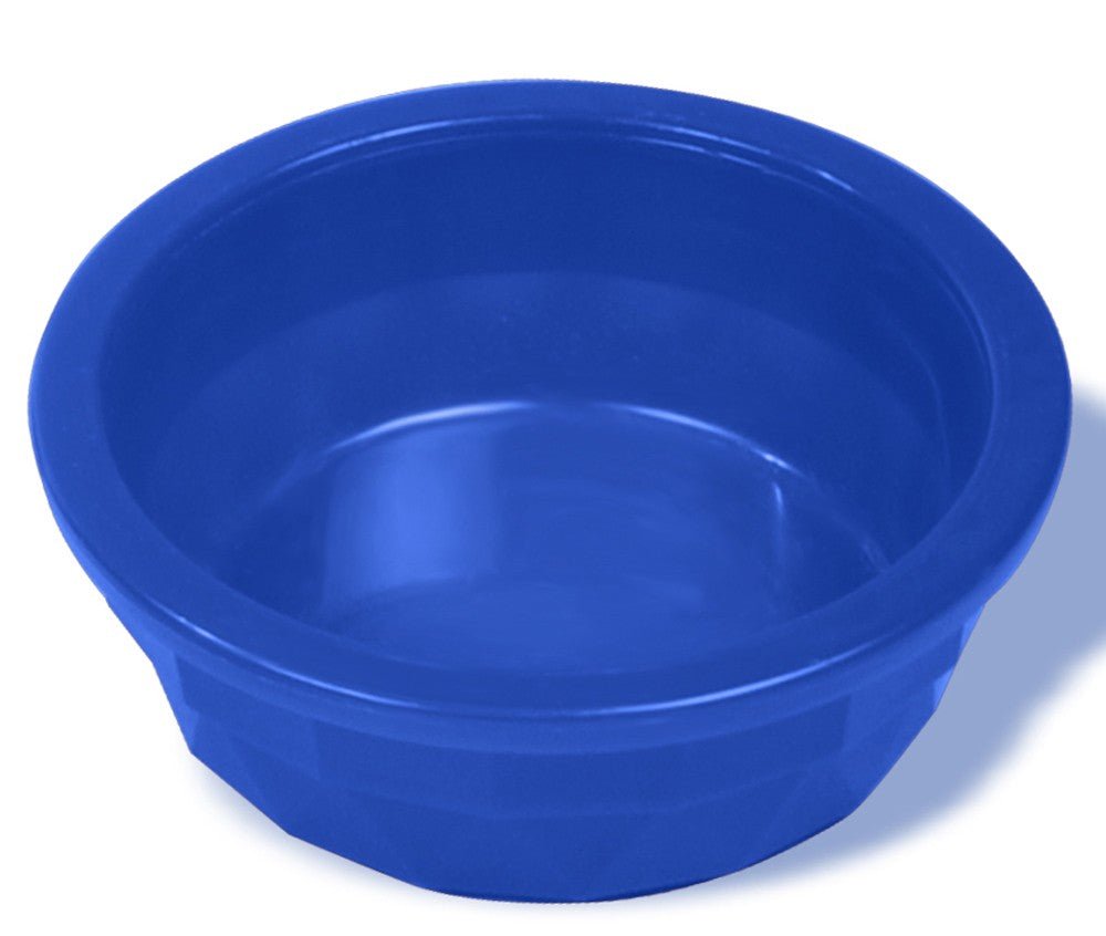 Van Ness Plastics Heavyweight Crock Dish Translucent Blue 1ea/20 oz, MD - Pets Perfect