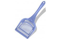 Van Ness Plastics Long Handled Cat Litter Scoop Blue 1ea/Extra - Giant - Pets Perfect