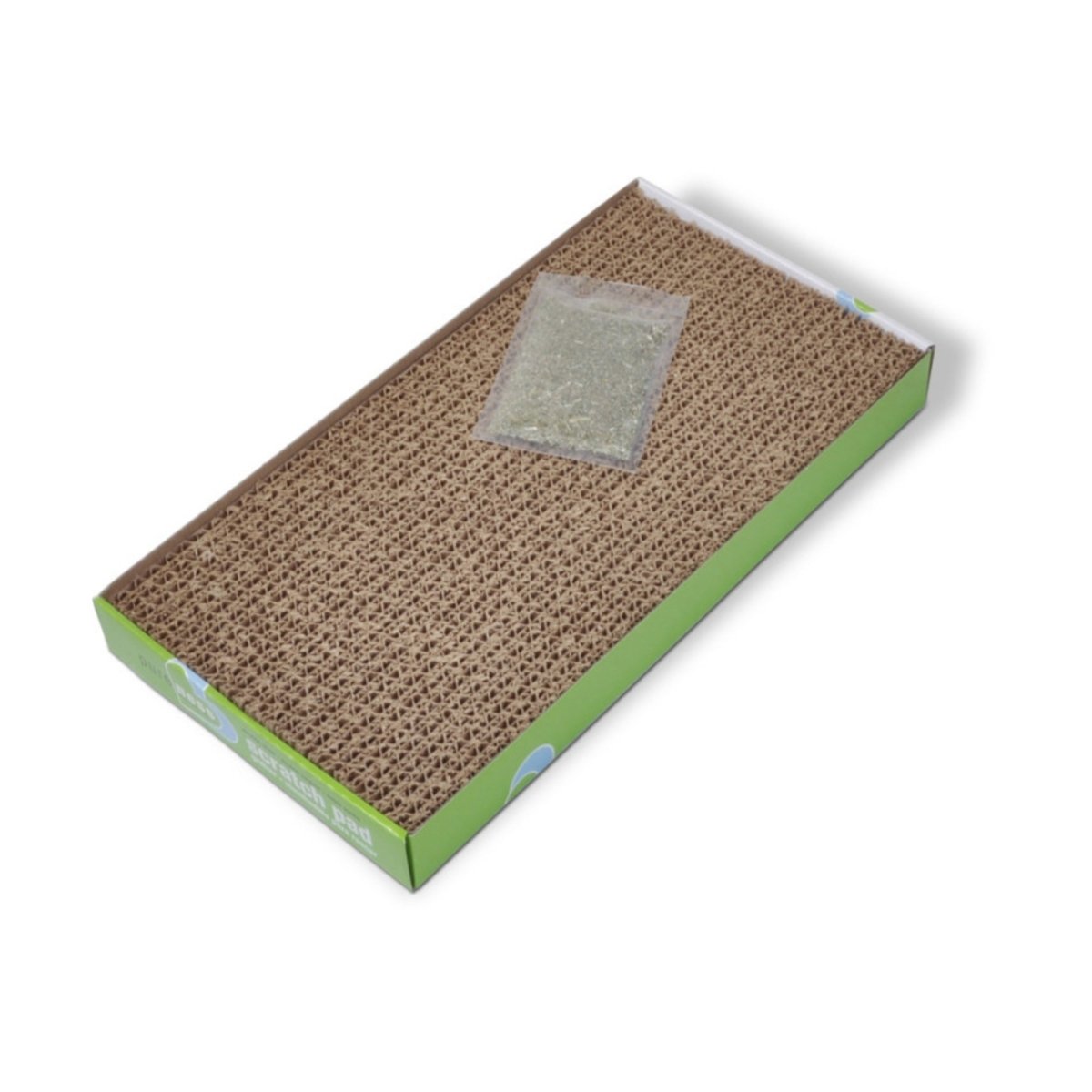 Van Ness Plastics Pureness Double Wide Scratch Pad Brown 1ea - Pets Perfect