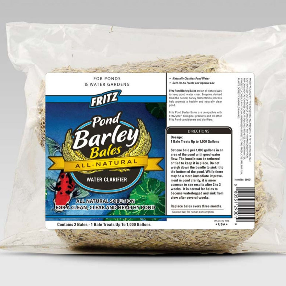 Fritz Barley Bale Natural Pond treatment 1ea/2 pk