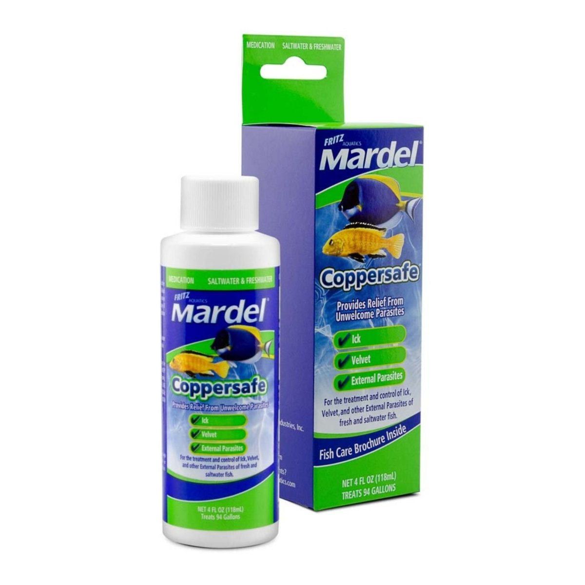 Mardel Coppersafe Chelated Copper Treatment 1ea/16 fl oz - Pets Perfect