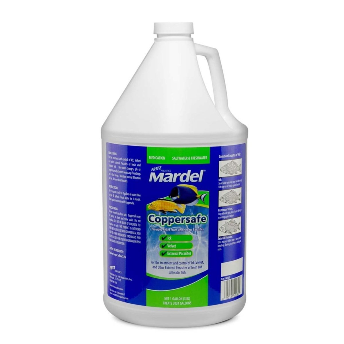 Mardel Coppersafe Chelated Copper Treatment 1ea/1 gal - Pets Perfect
