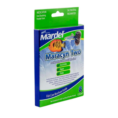 Mardel Maracyn 2 Antibacterial Medication, 0.021 oz, 8 ct