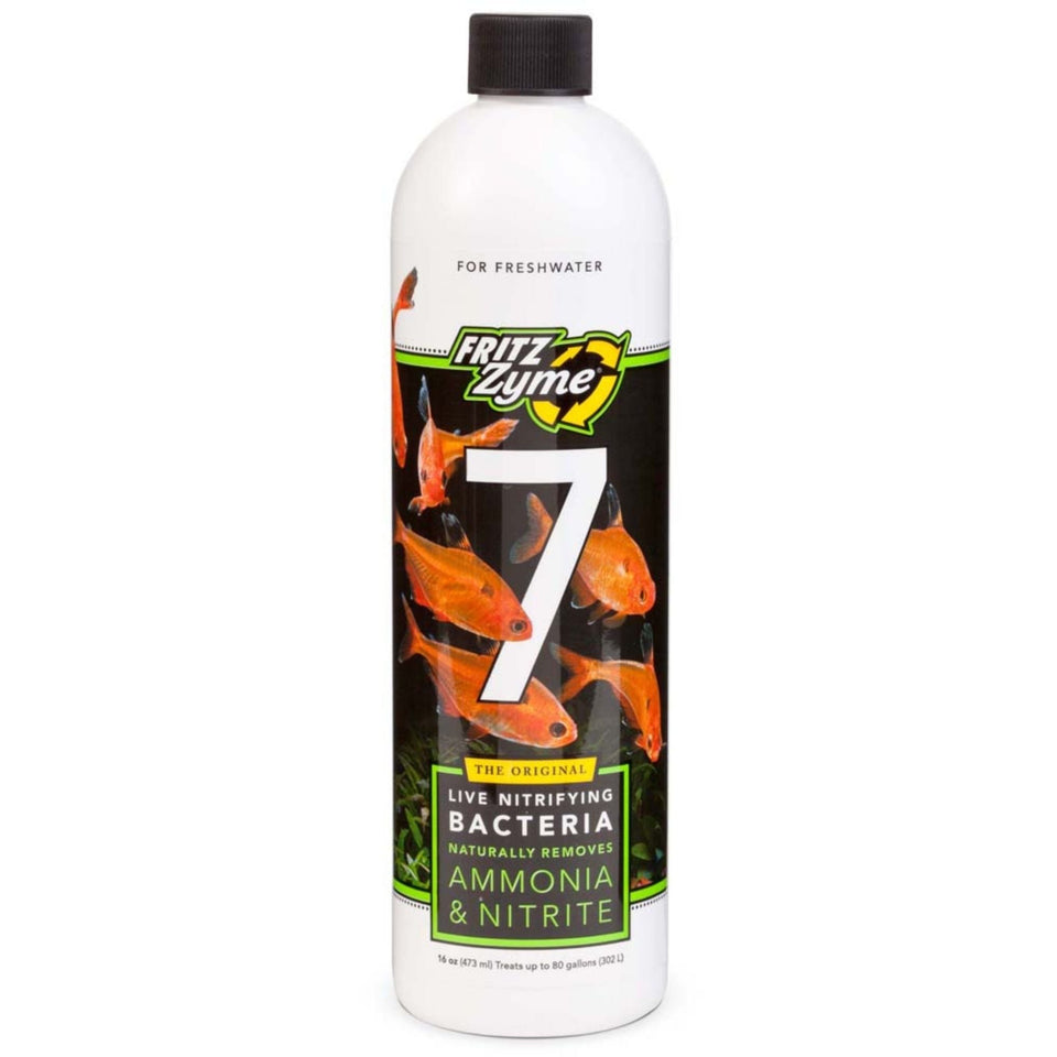 Fritz FritzZyme 7 Freshwater Live Nitrifying Bacteria 1ea/16 floz.