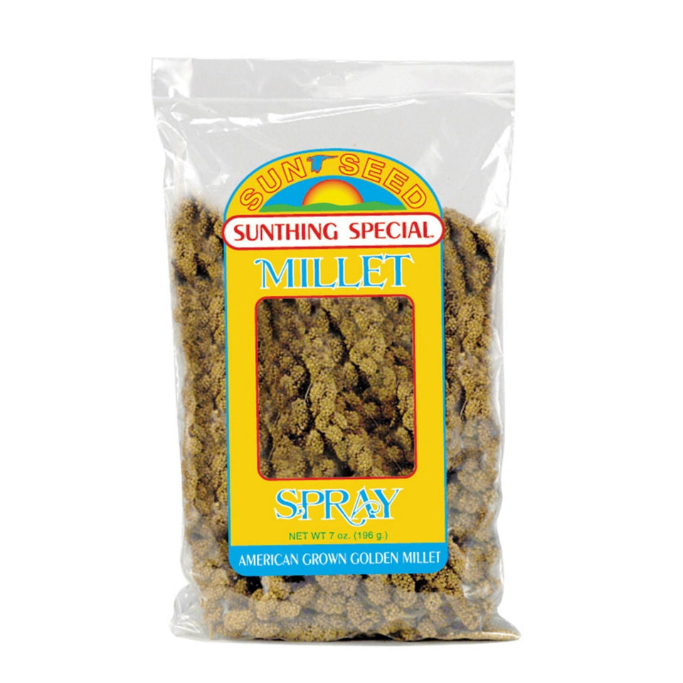 Sun Seed Golden Millet Spray Natural Bird Treat 1ea/7oz.