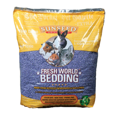 Sun Seed Fresh World Bedding for Small Animals Purple, 1ea/2130 cu in.