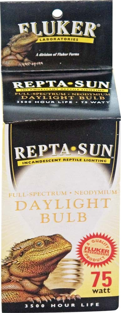 Flukers Repta-Sun Full-Spectrum Neodymium Daylight Bulb 75 Watts