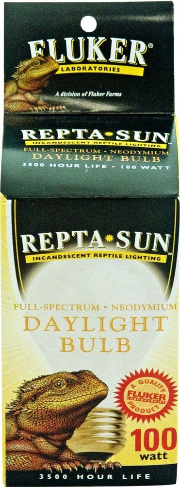 Flukers Repta-Sun Full-Spectrum Neodymium Daylight Bulb 100 Watts