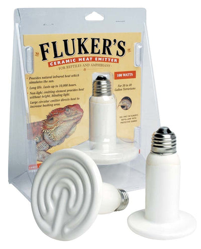 Flukers Ceramic Heat Emitter for Reptiles 100 Watts