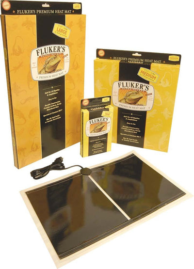 Flukers Ultra-Deluxe Premium Heat Mat for Reptiles 11 in x 17 in Large