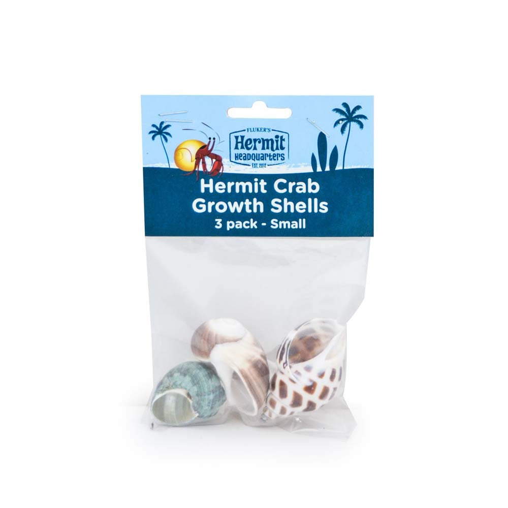 Fluker's Hermit Crab Growth Shells Assorted - Small, 3 Pack