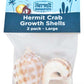 Fluker's Hermit Crab Growth Shells Assorted 2 Pack Large