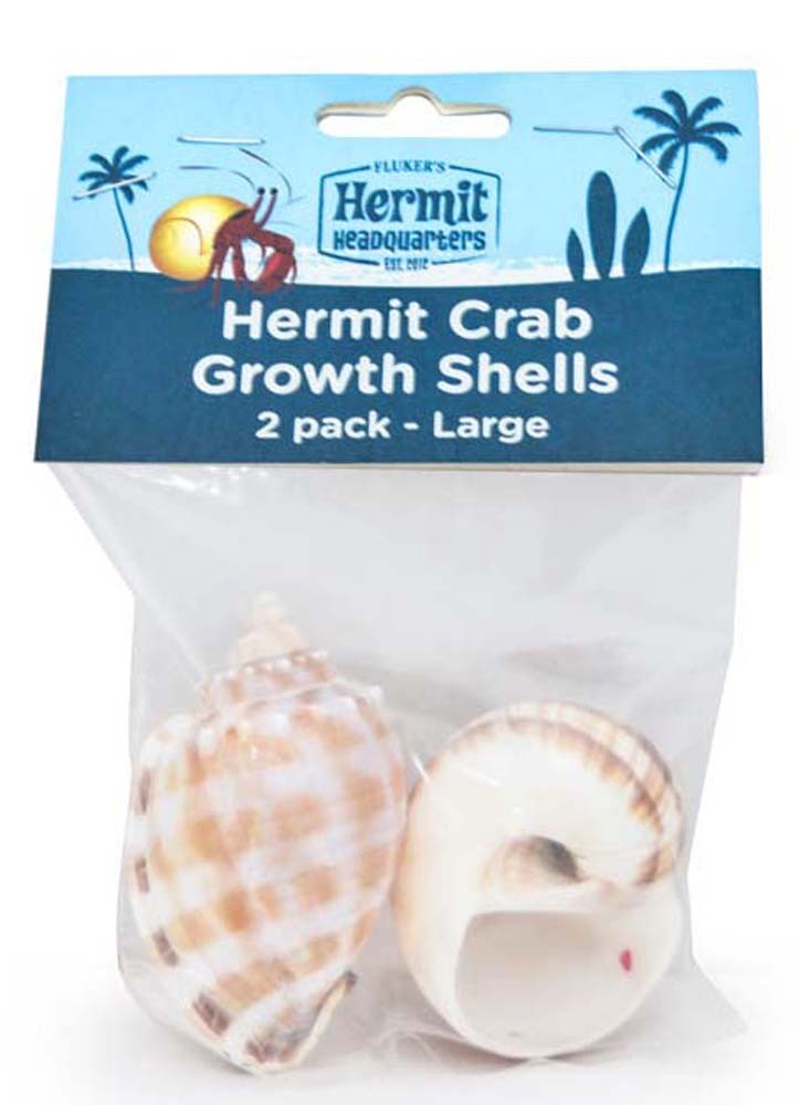 Fluker's Hermit Crab Growth Shells Assorted 2 Pack Large