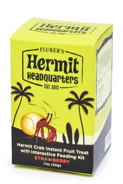 Flukers Hermit Crab Instant Strawberry Fruit Treat 0.7 oz
