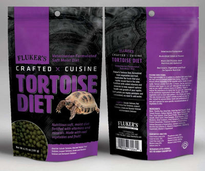 Fluker's Crafted Cuisine Tortoise Diet Dry Food, 6.75 oz