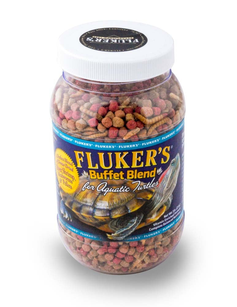 Fluker's Buffet Blend Aquatic Turtle Formula Freeze-Dried Food, 7.5 oz
