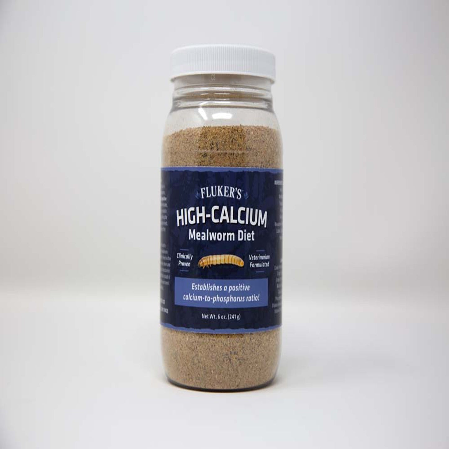 Fluker's High-Calcium Mealworm Diet Supplement, 6 oz
