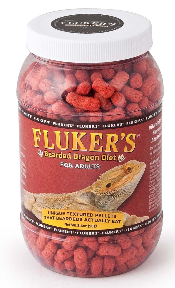 Fluker's Adult Bearded Dragon Dry Food, 3.4 oz