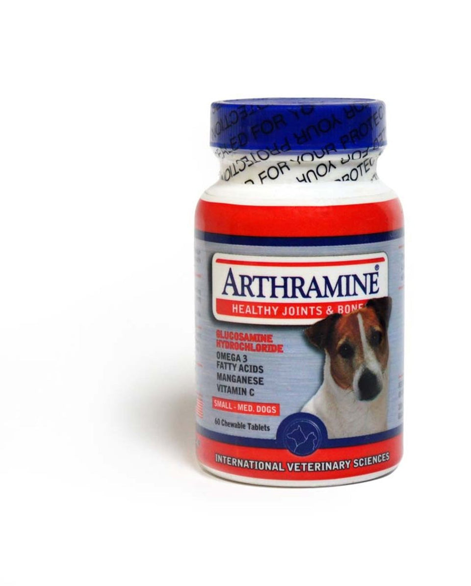 Arthramine Joint Care Chewable Tablets for Small & Medium Dogs 60