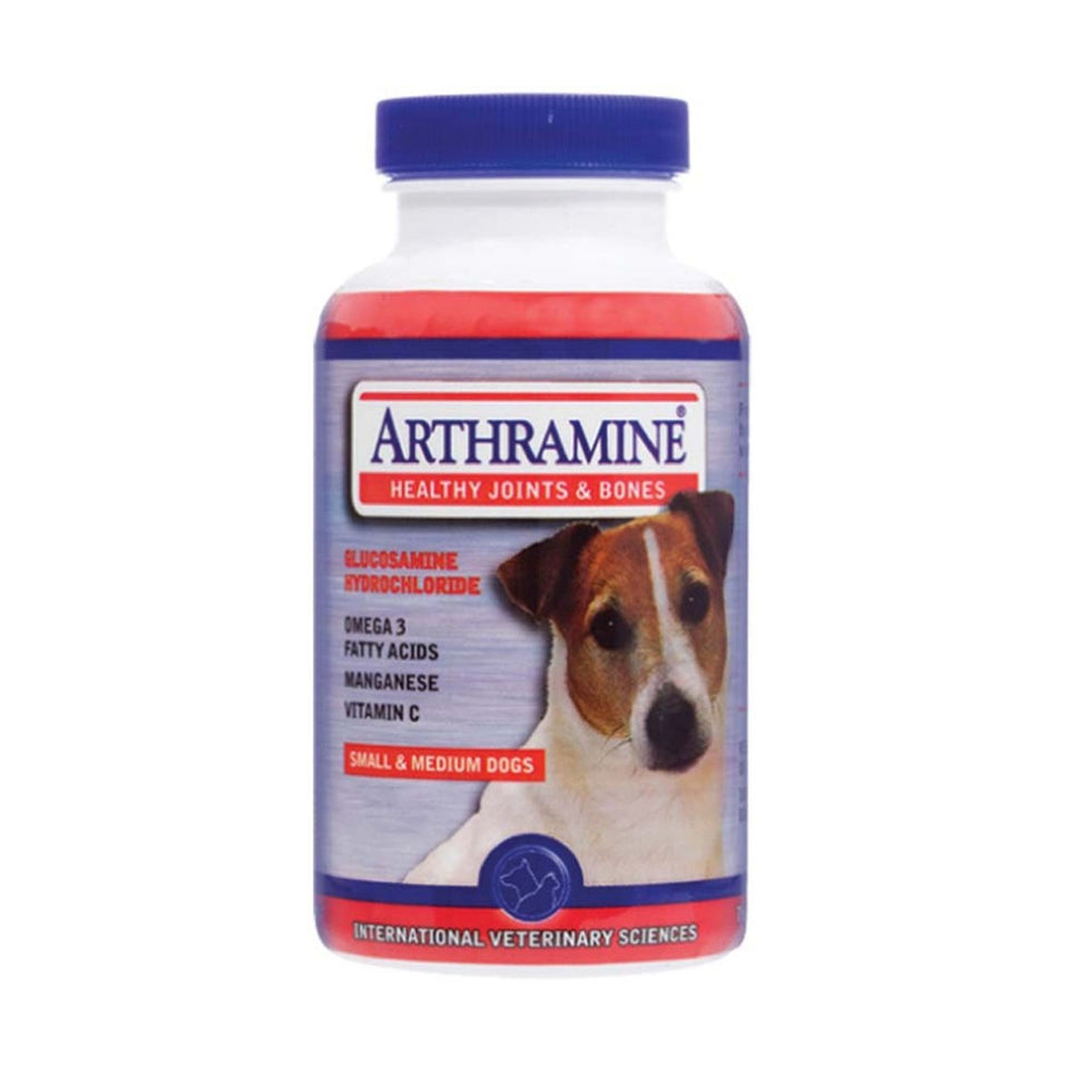 Arthramine Joint Care Chewable Tablets for Small & Medium Dogs 120