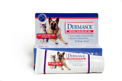 DERMASOL Skin Care Gel for Dogs 2.1 fl oz
