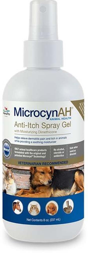 MicrocynAH Anti - Itch Spray Gel 1ea/8 oz - Pets Perfect