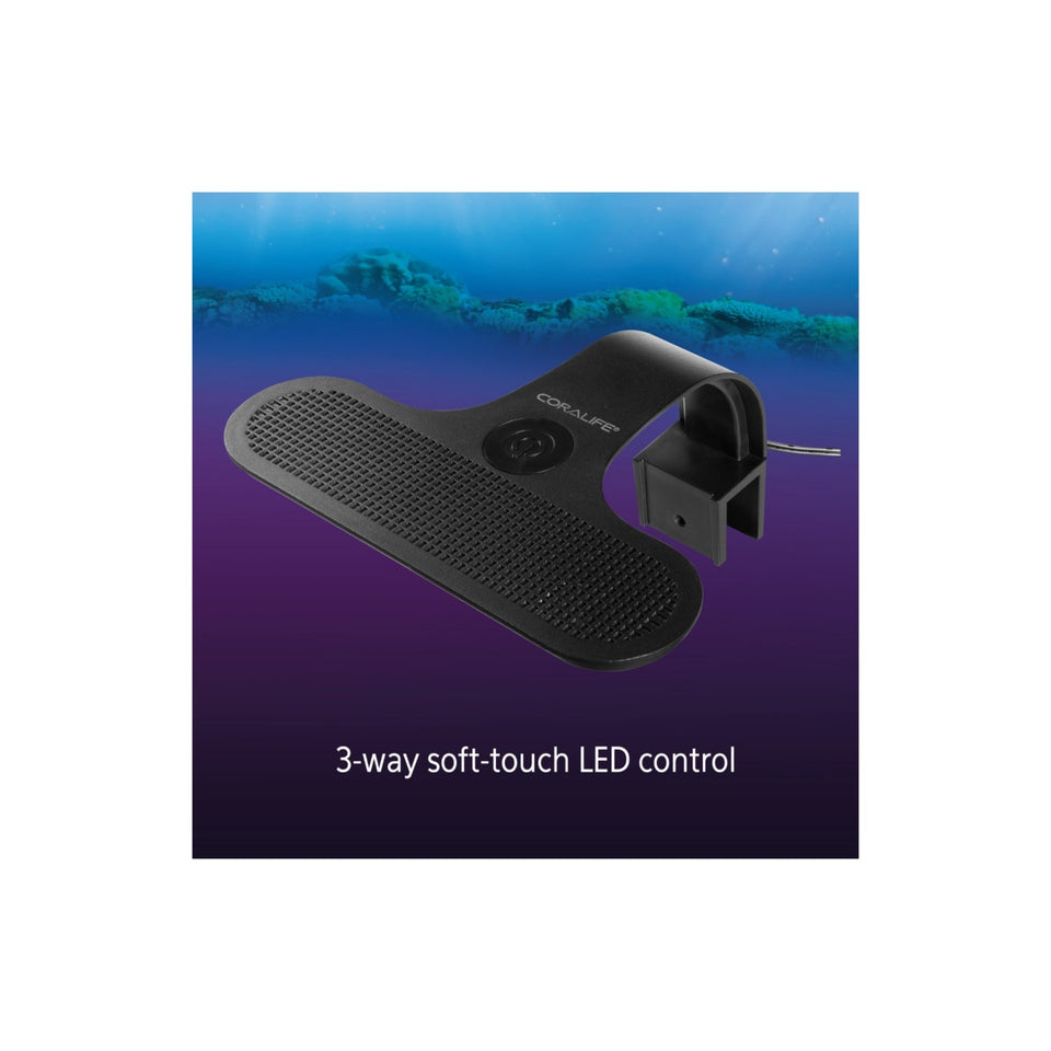 Coralife Clip-On Marine Aquarium LED Light Fixture 1ea