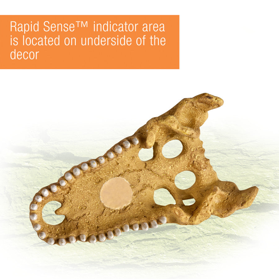 Zilla Rapid Sense UV-Detecting Decor - Medium Crocodile Skull