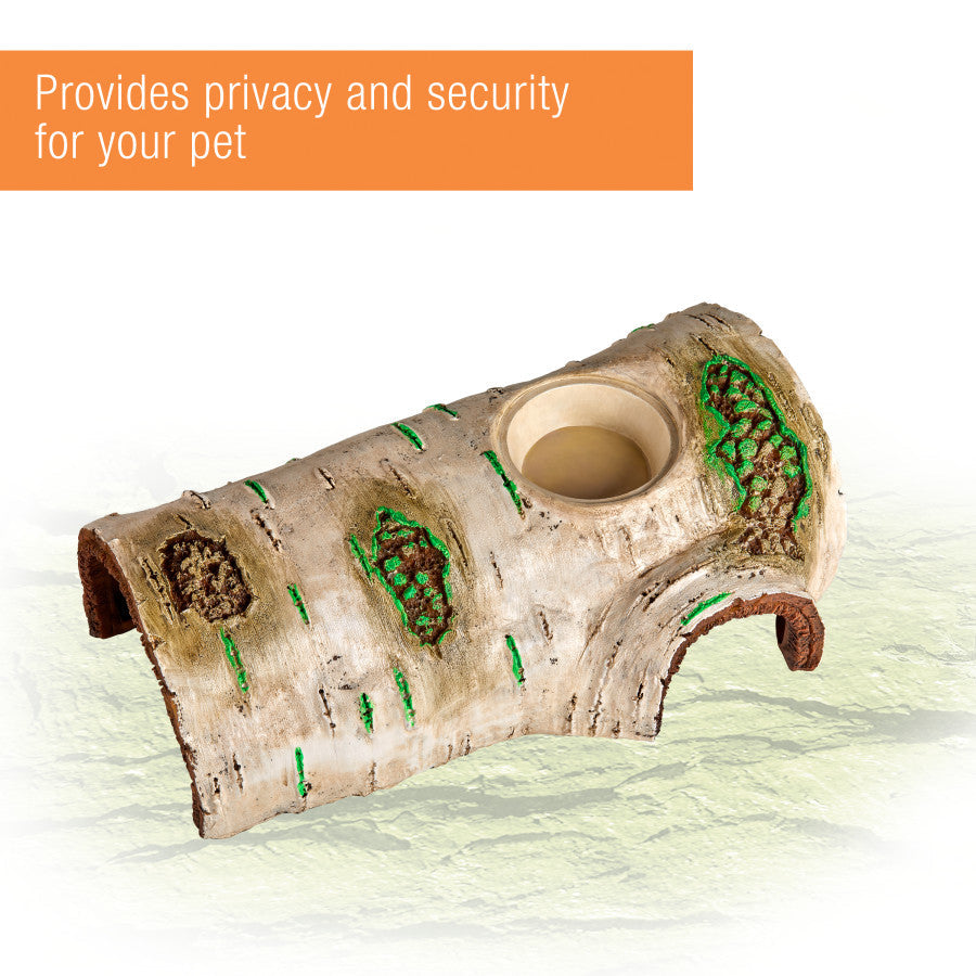 Zilla Rapid Sense UV-Detecting Decor - Large Poplar Log