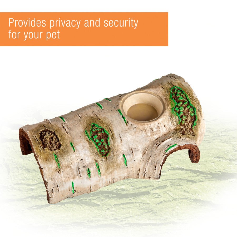 Zilla Rapid Sense UV-Detecting Decor - Large Poplar Log, view 7