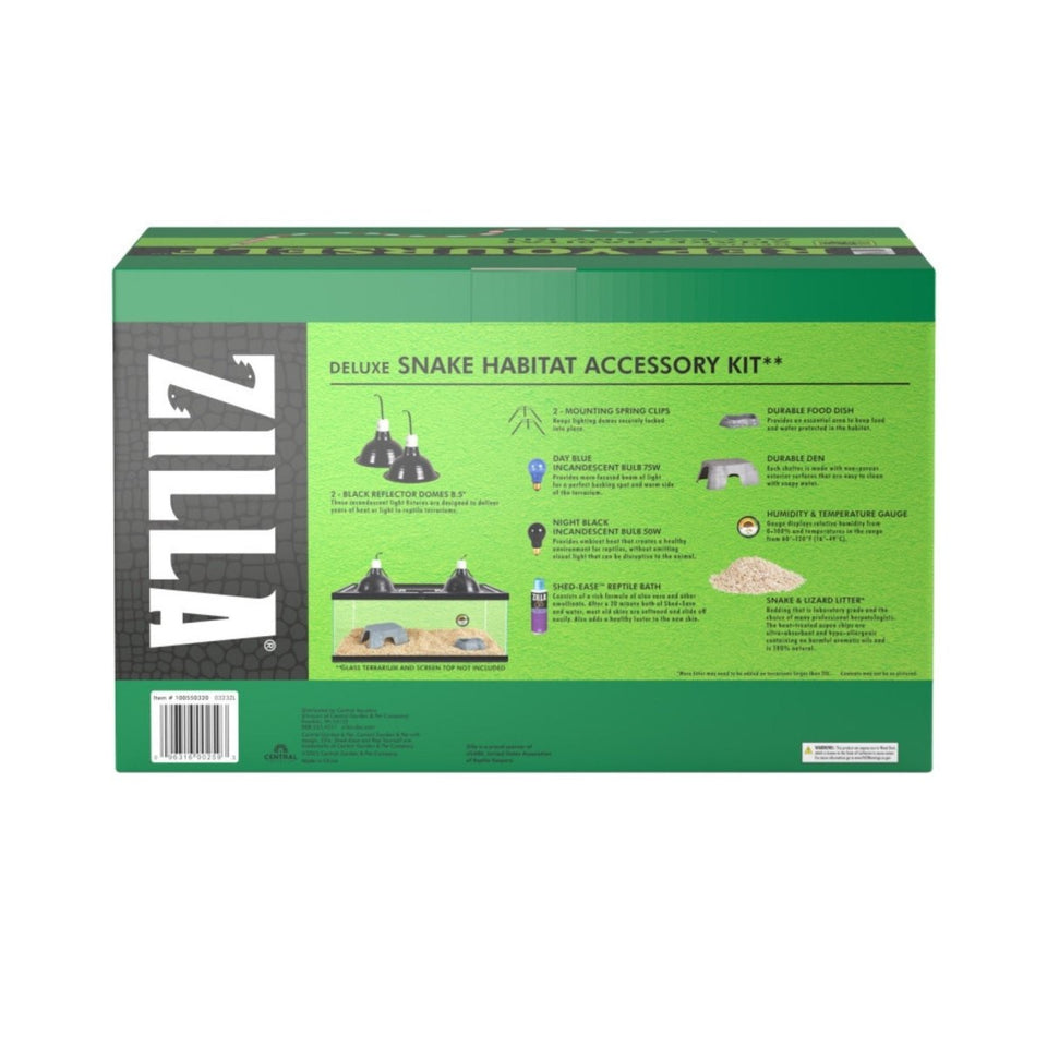 Zilla Snake Habitat Accessory Kit - Complete Starter Kit for Snakes, view 4