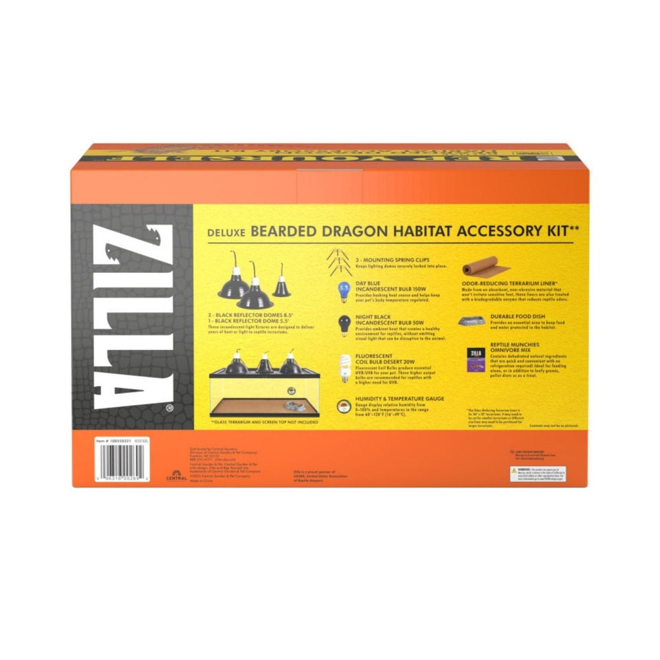 Zilla Bearded Dragon Habitat Accessory Kit for Terrariums 20, view 4