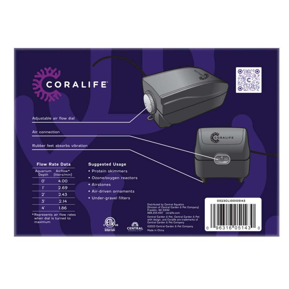 Coralife Luft Air Pump 1ea/One Size