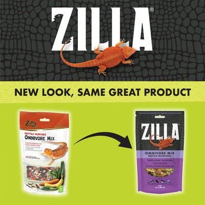 Zilla Reptile Munchies, Omnivore Mix 4 oz