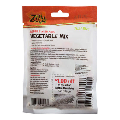 Zilla Reptile Munchies Vegetable Mix .7 oz