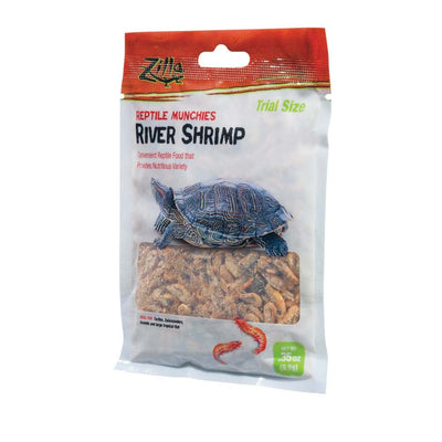 Zilla Munchies River Shrimp Reptile Food Trial Size .35Oz