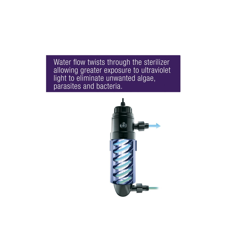 Coralife Turbo-Twist UV Sterilizer 1ea/12X, 36 W, Up To 500 gal