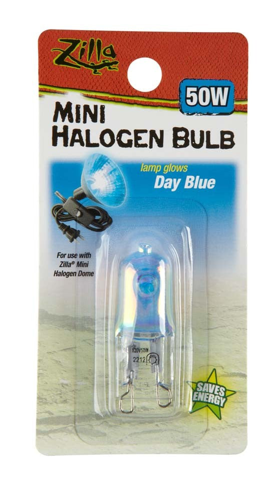 Zilla Mini Halogen Bulb - Day Blue, 50W