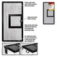 Zilla Fresh Air Screen Cover with Hinged Door 20 x 10 in