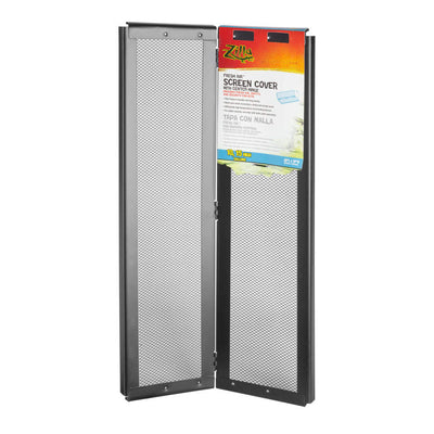 Zilla Fresh Air Screen Cover with Center Hinge 20 x 10 in