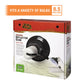 Zilla Black Reflector Dome Light Fixture - 8.5 in