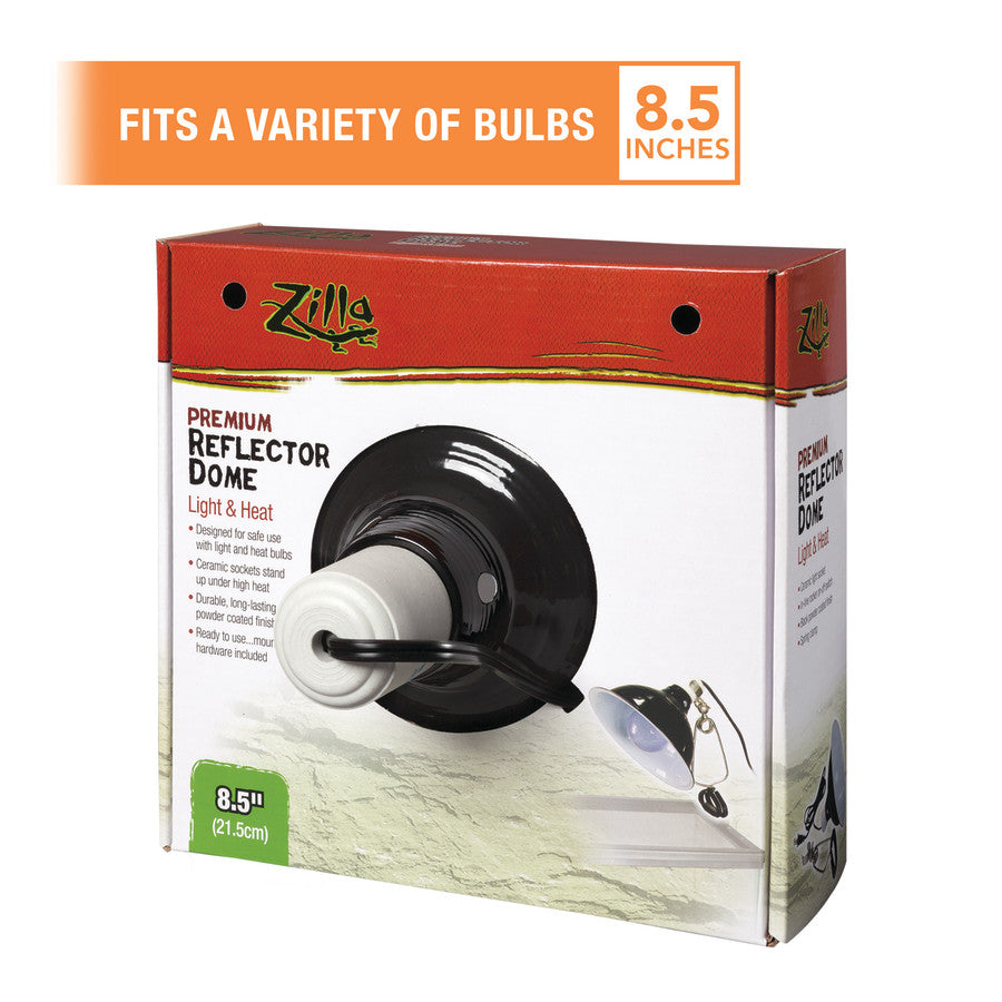Zilla Premium Reflector Domes, 8.5 in