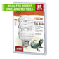 Zilla Pro Series Desert 50 UVB/UVA Fluorescent Coil Bulb for Reptiles, 20W
