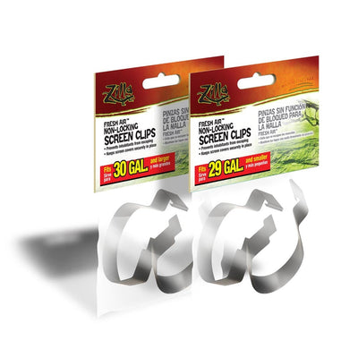 Zilla Nonlocking Screen Clips Small