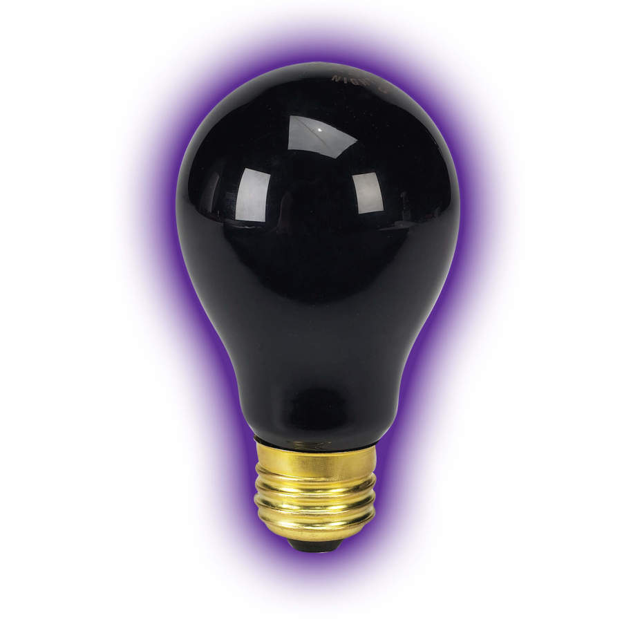 Zilla Incandescent Bulb Night, Black, 100W