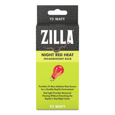 Zilla Incandescent Bulb Night Red, 75W