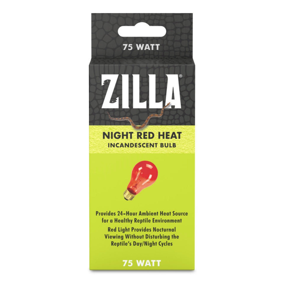 Zilla Incandescent Bulb Night Red, 75W