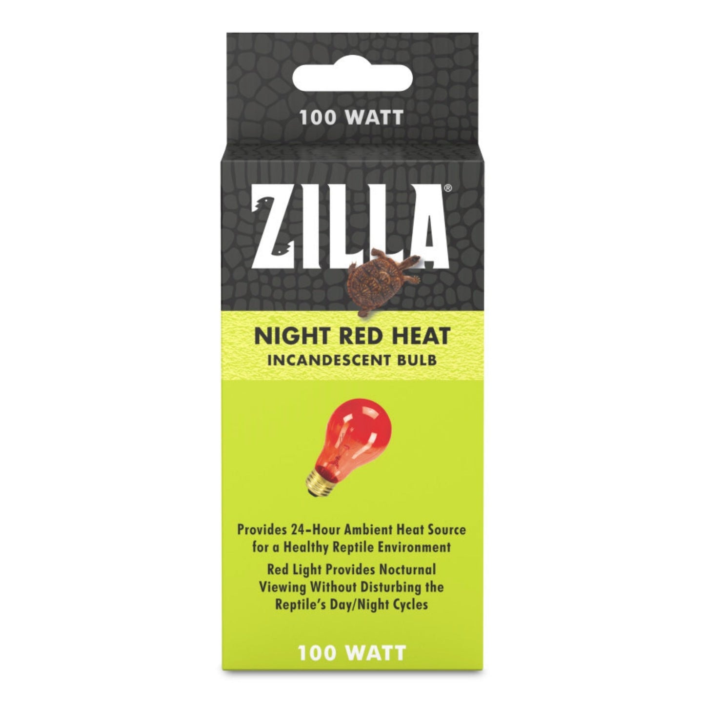 Zilla Incandescent Night Red Bulb 100W - Reptile Heat Lamp